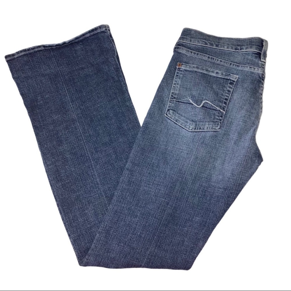 7 for All Mankind Bootcut Flare Jeans 28 - Picture 2 of 7